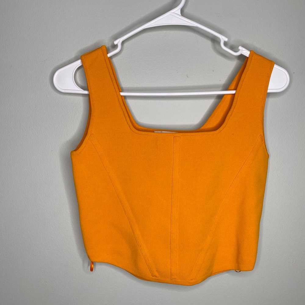 House of hartlo 1960 corset top tank top sleeveless crop top